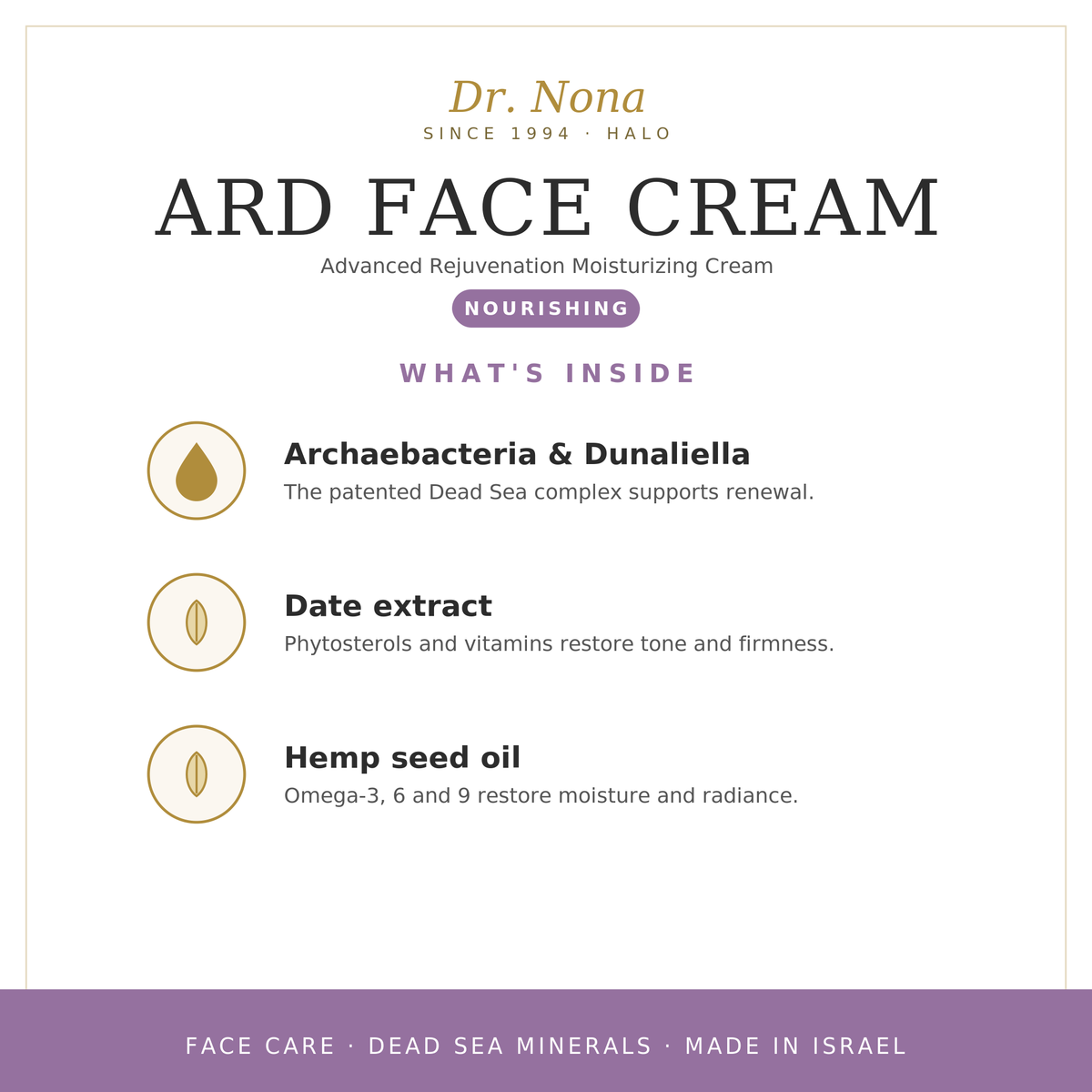 ARD Moisturizing Face Cream HALO-COMPLEX™