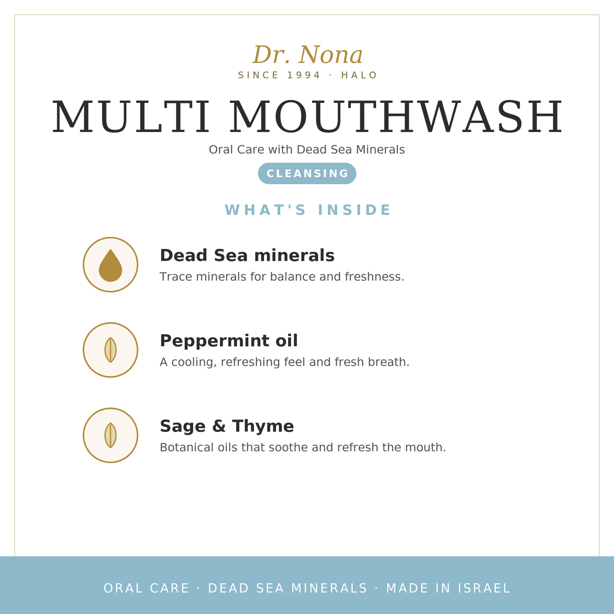 Multi Mouthwash HALO-COMPLEX™