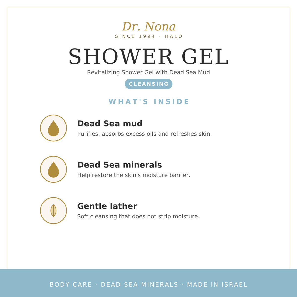 Shower Gel HALO-COMPLEX™