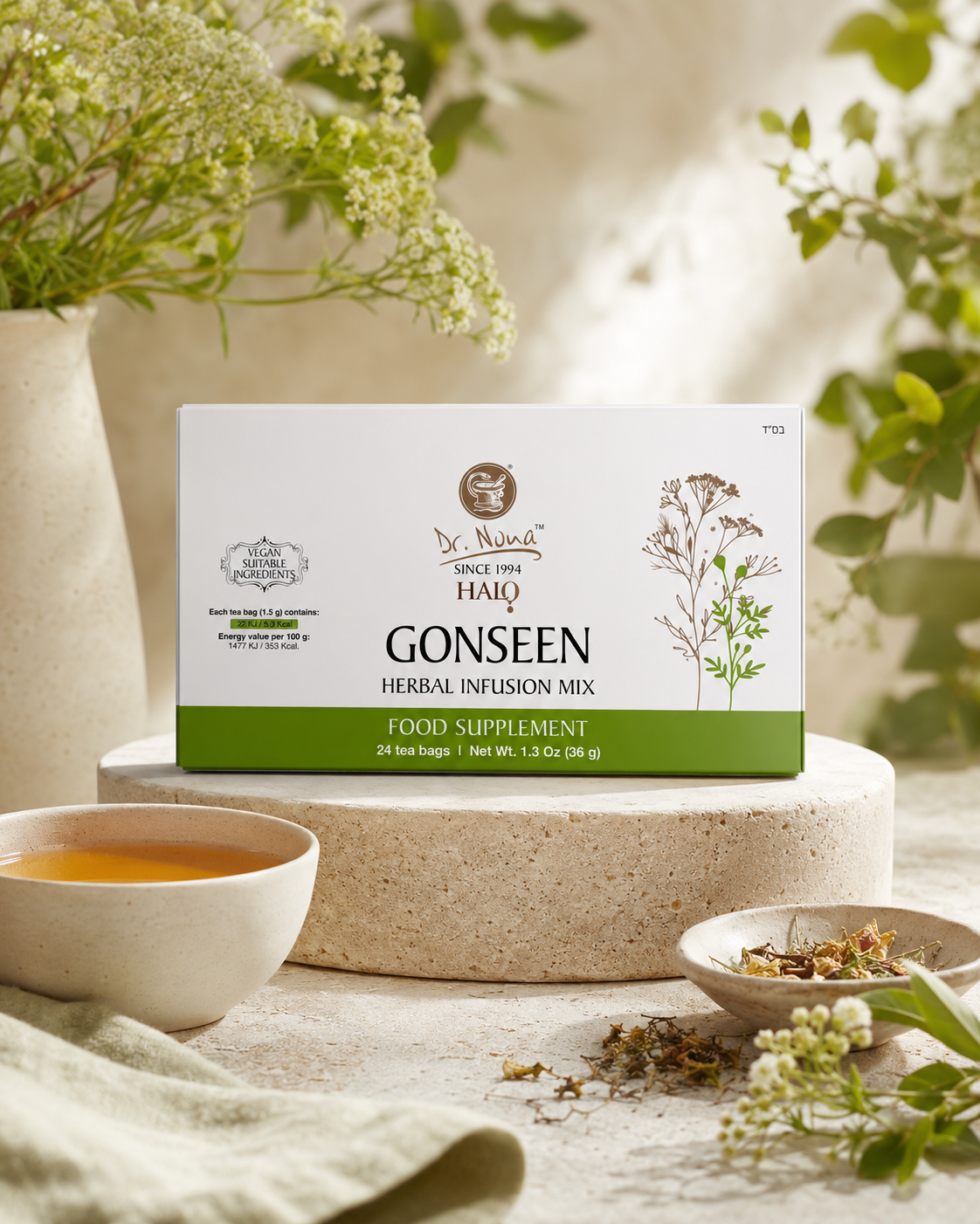 Halo Gonseen: Balance & Energy Tea