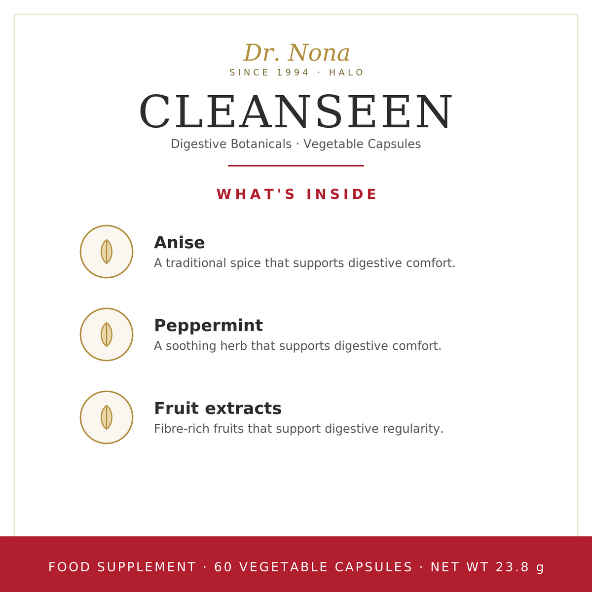Halo Cleanseen: Digestive Support